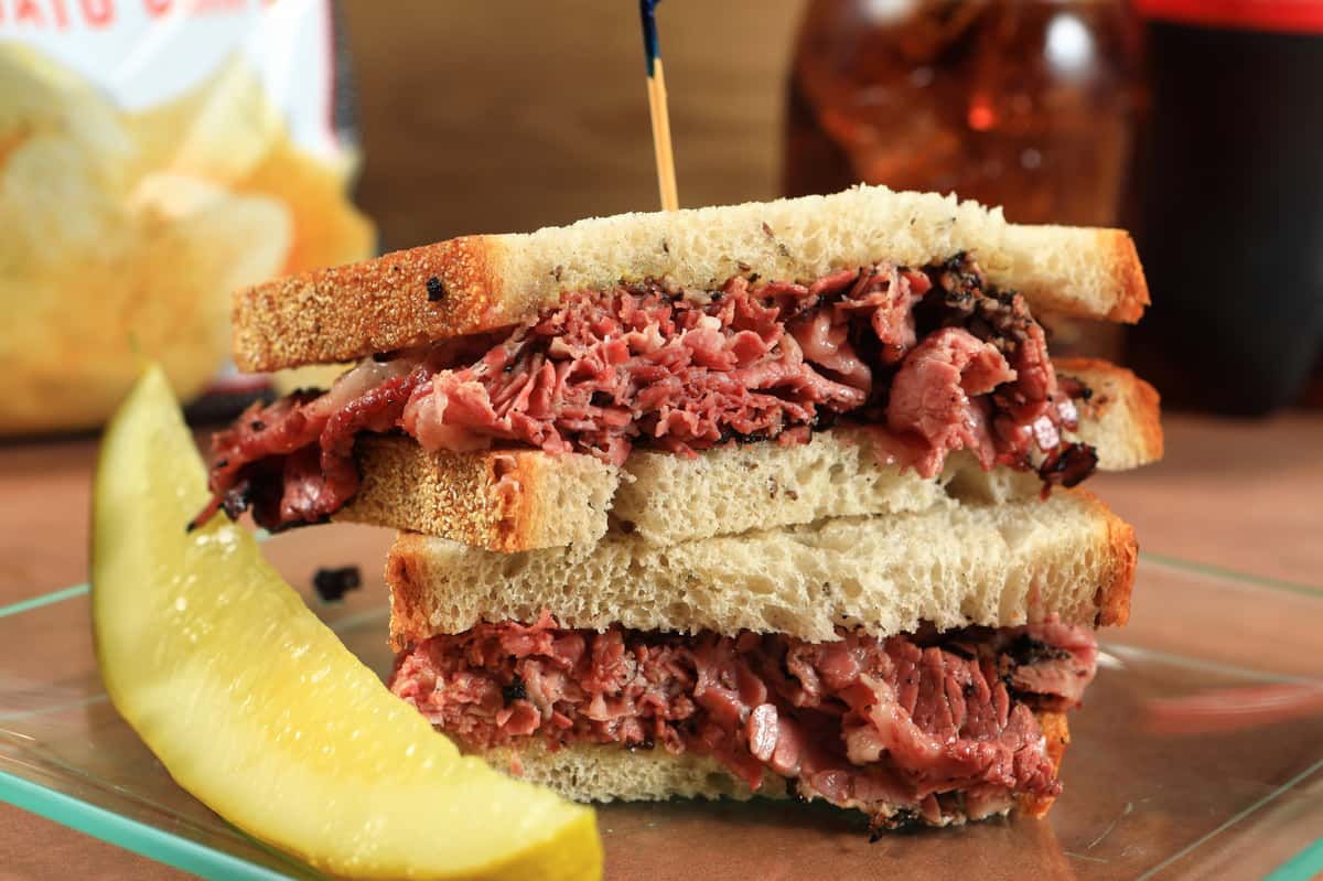 Pastrami or corned beef