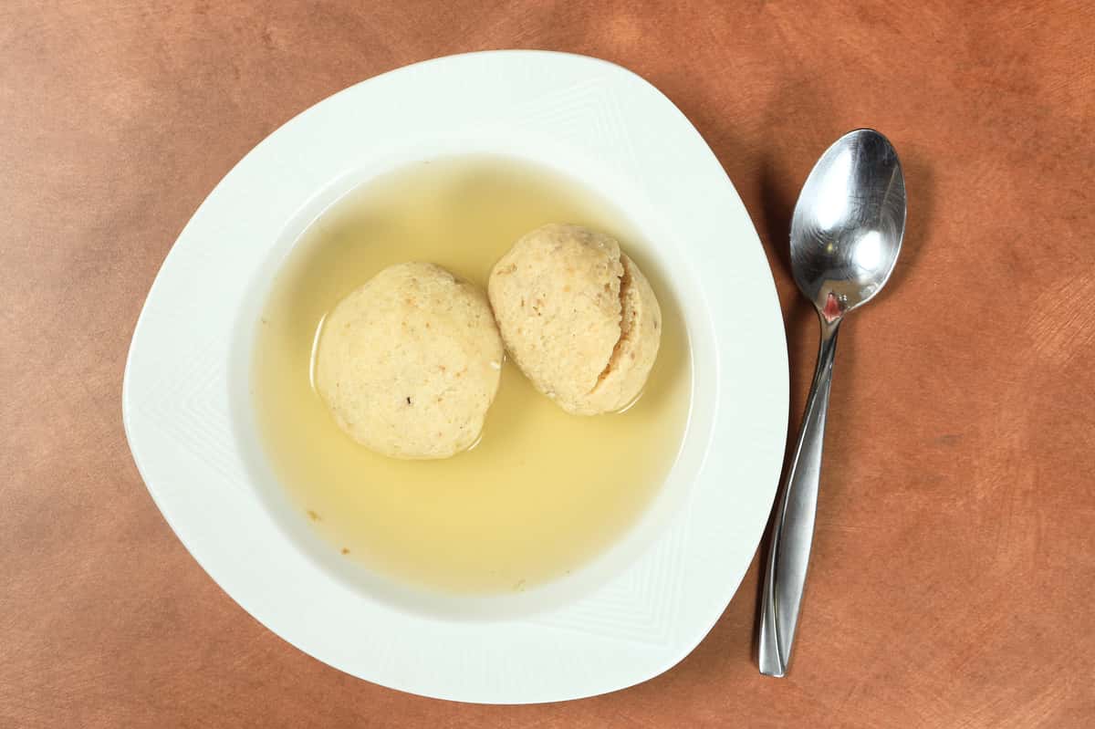 Matzo ball soup