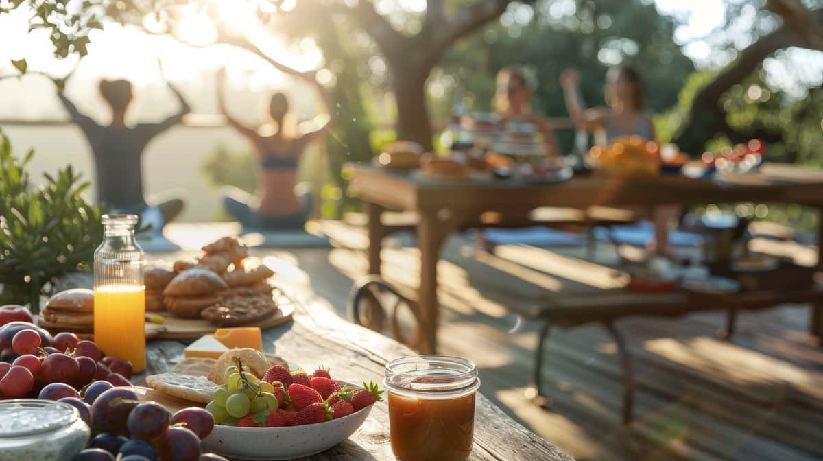 Brunch and Yoga