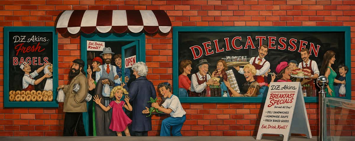 DZ Akin's Mural