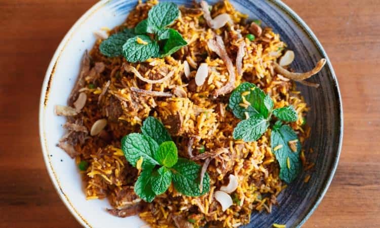 lamb biryani