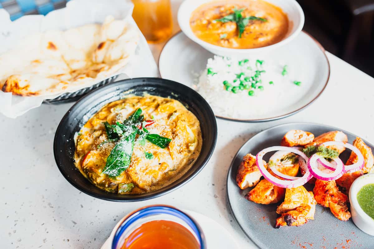 Vegan Dishes at Rasa, East Greenwich