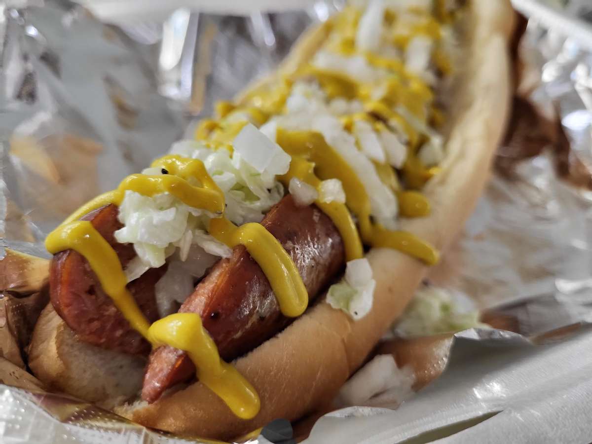 Garlic Andouille Footlong Sausage