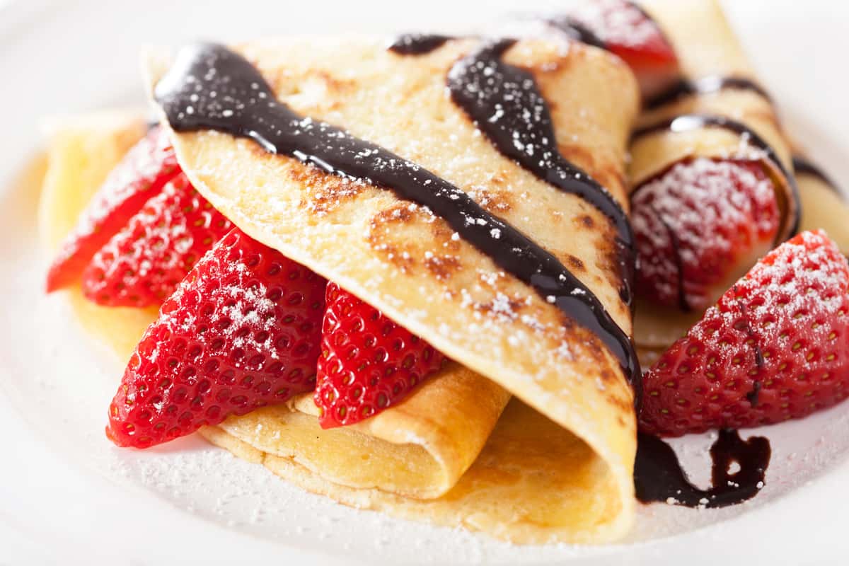 Chocolate Crepe