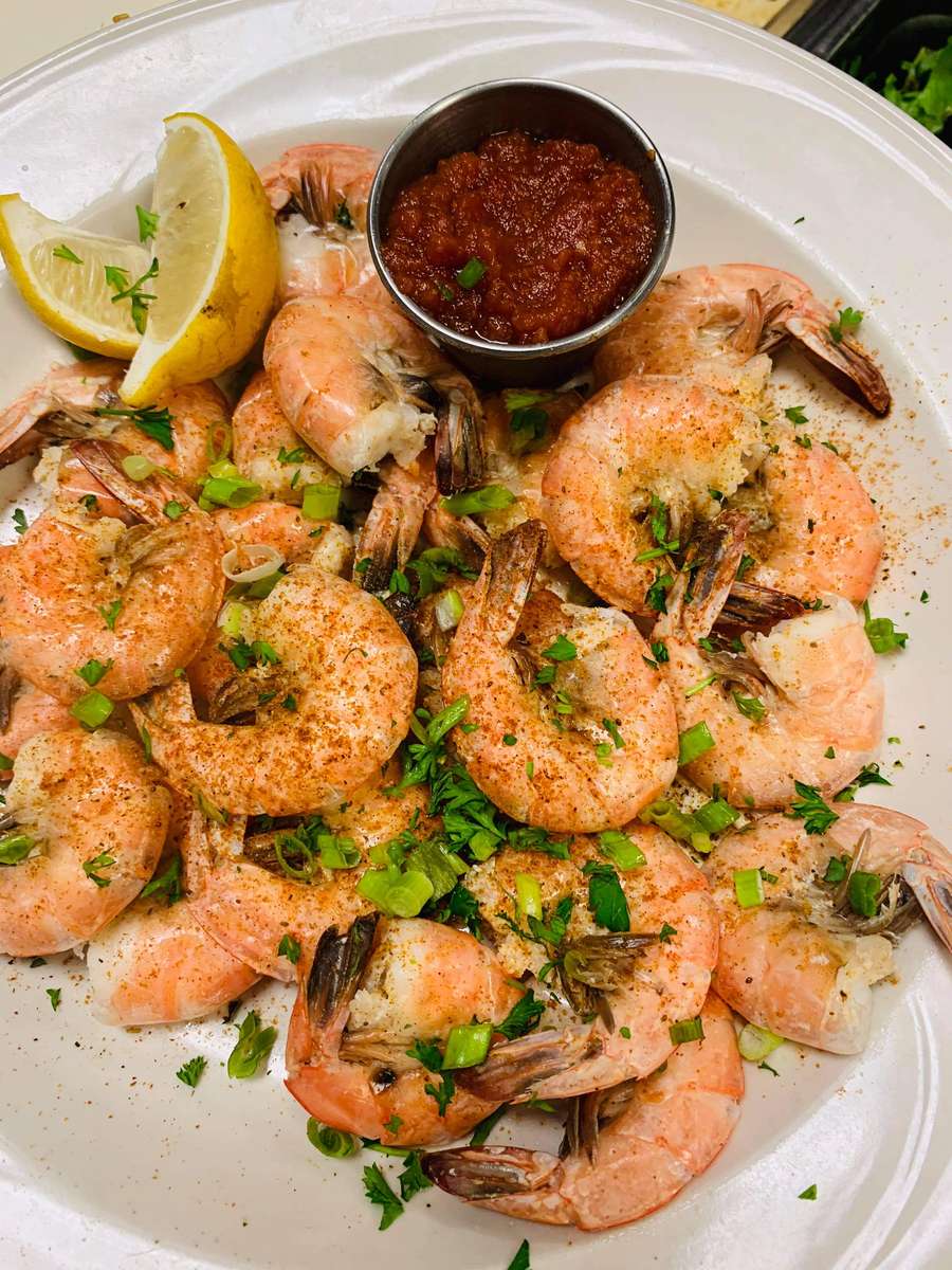 Steamed Shrimp