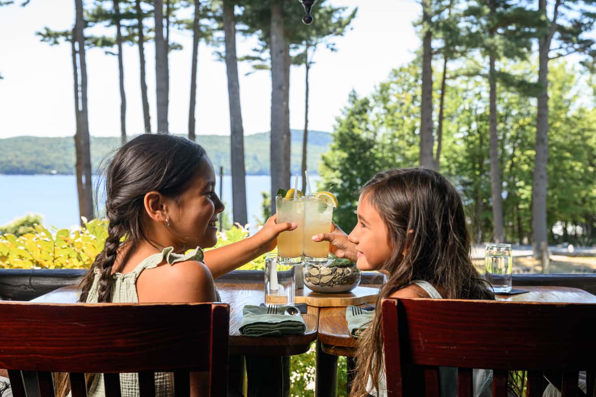 Kids Outdoor Dining at The Brown Swan