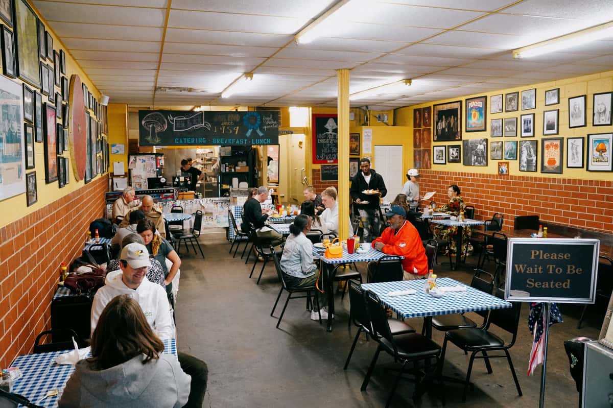 Interior dining room