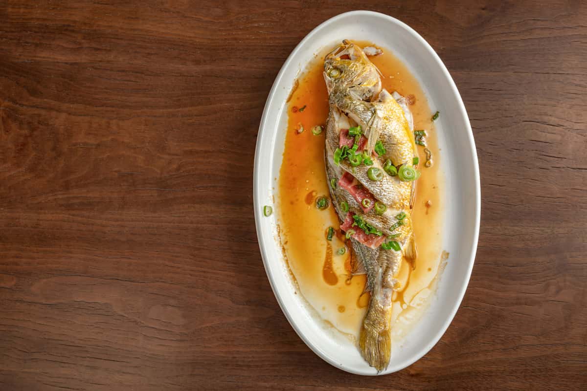 Steamed Yellow Fish
