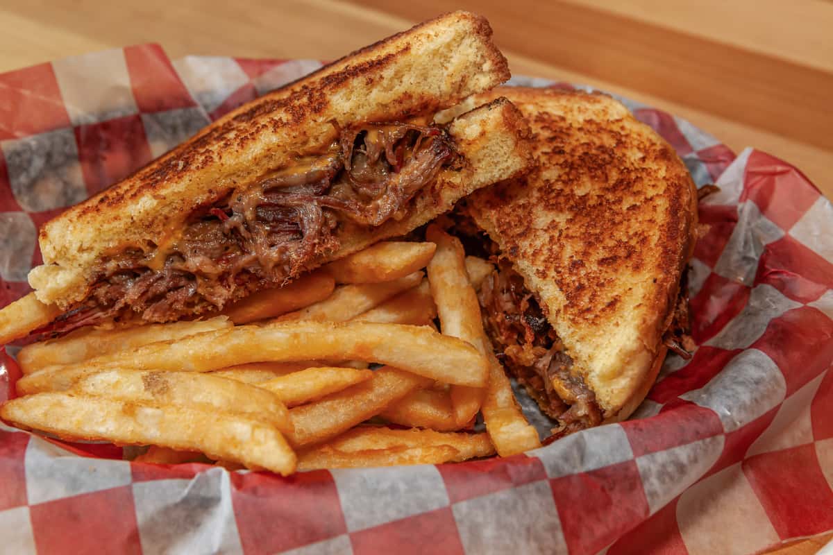 Brisket Grilled Cheese