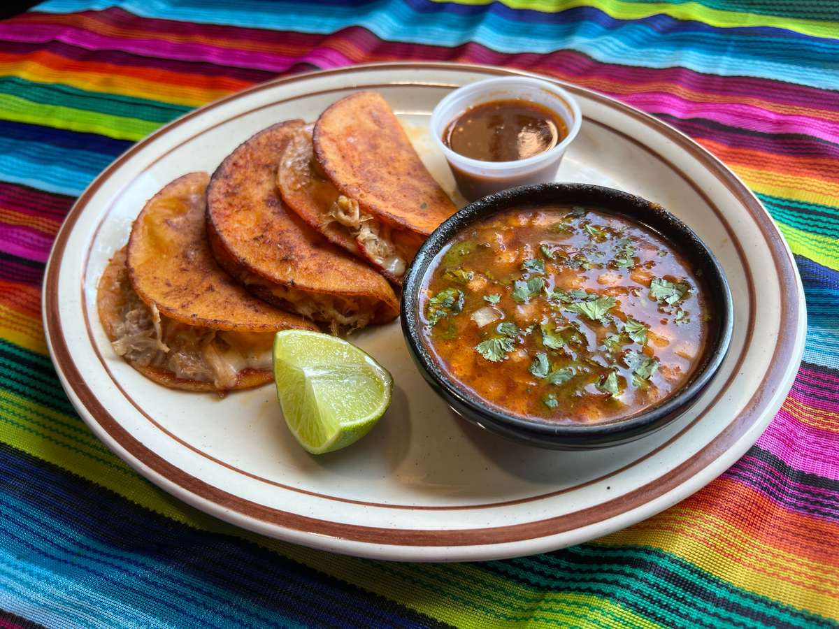 Quesa Birria Taco - Main Menu - El Sombrero - Mexican Restaurant in Macon,  GA