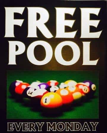 free pool every monday