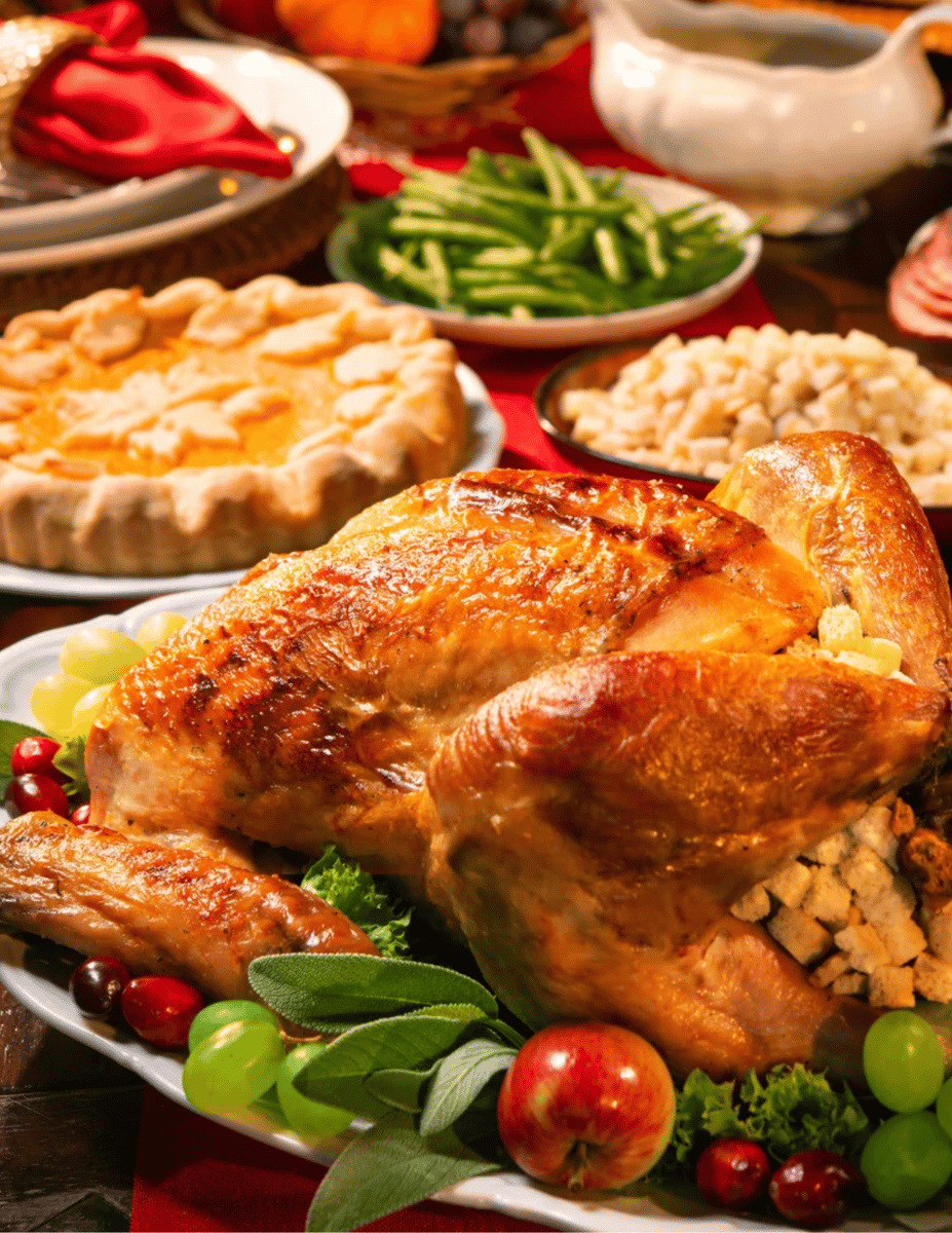 Thanksgiving spread