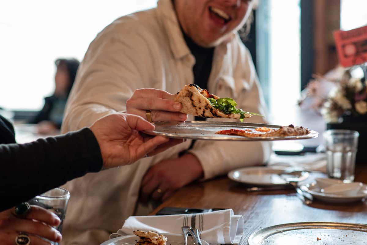 people eating