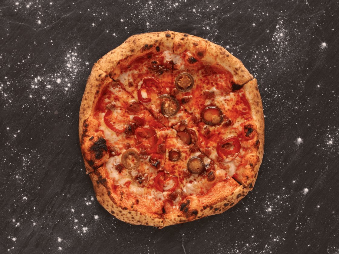 The Hot Honey Bacon Pizza