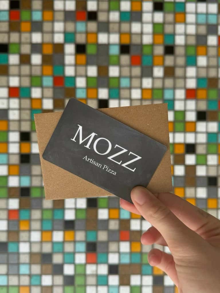 mozz gift card
