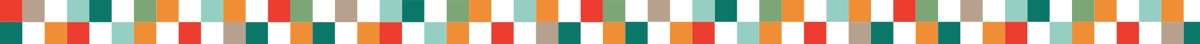 Decorative border with colored boxes