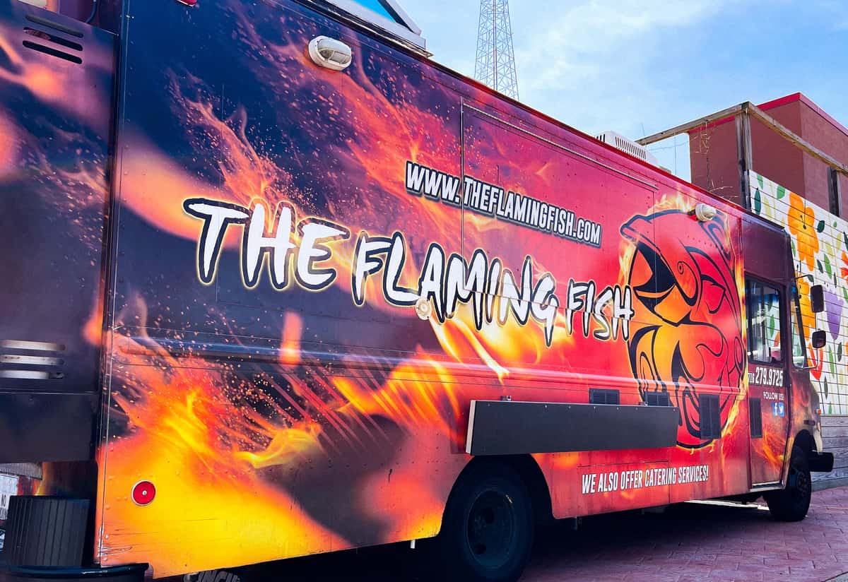 The Flaming Fish Food Truck