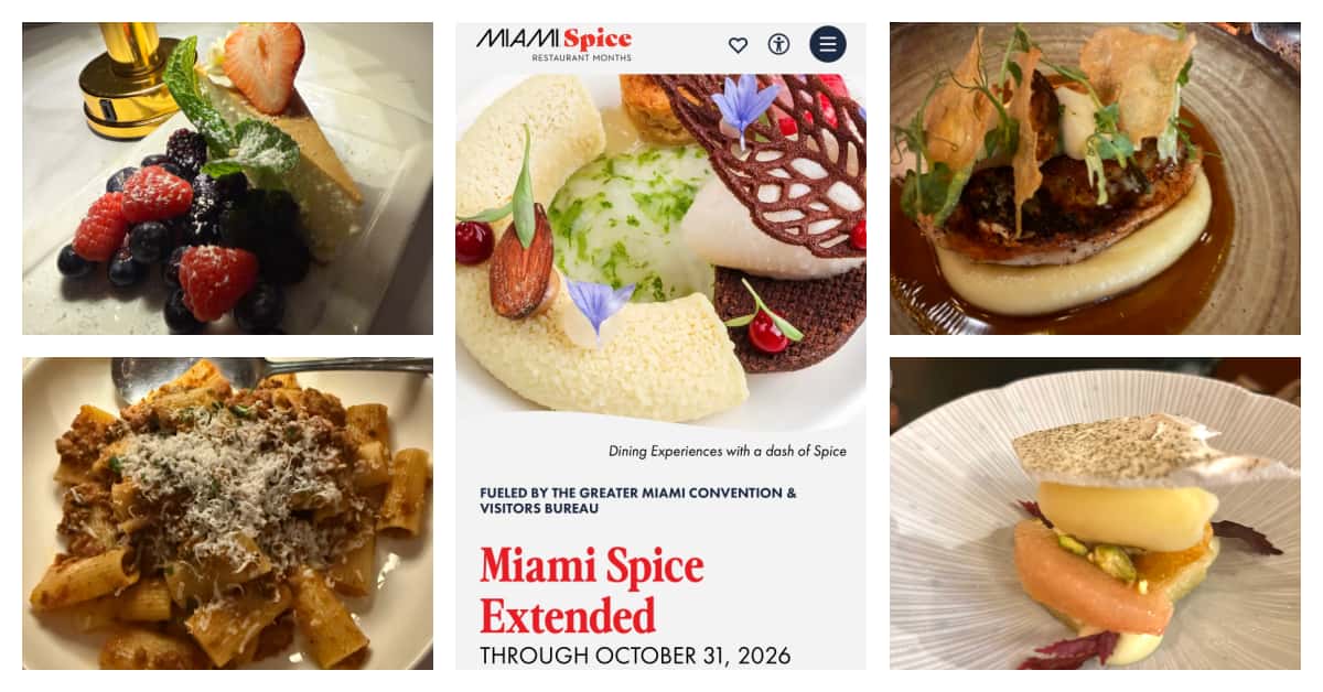 LAST CHANCE: Our final Miami Spice picks for October