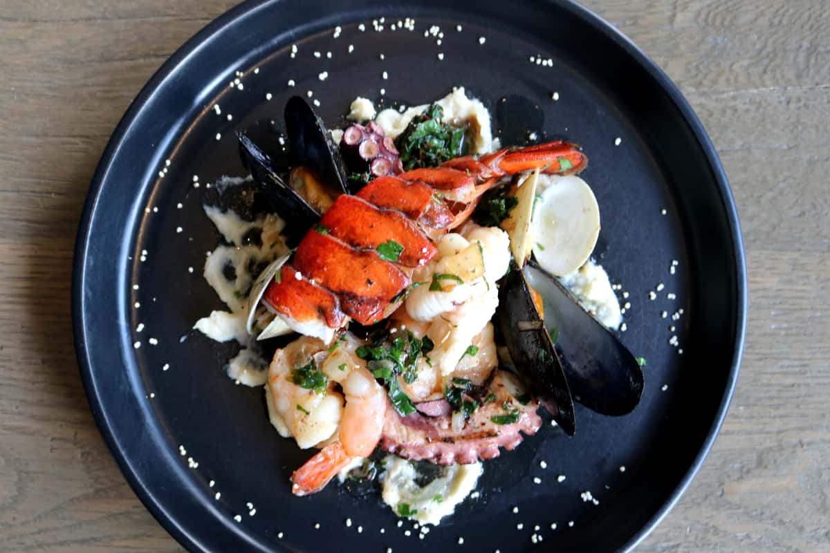 Mariscos al Ajillo