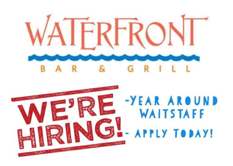 We're hiring year arond waitstaff. Apply today!