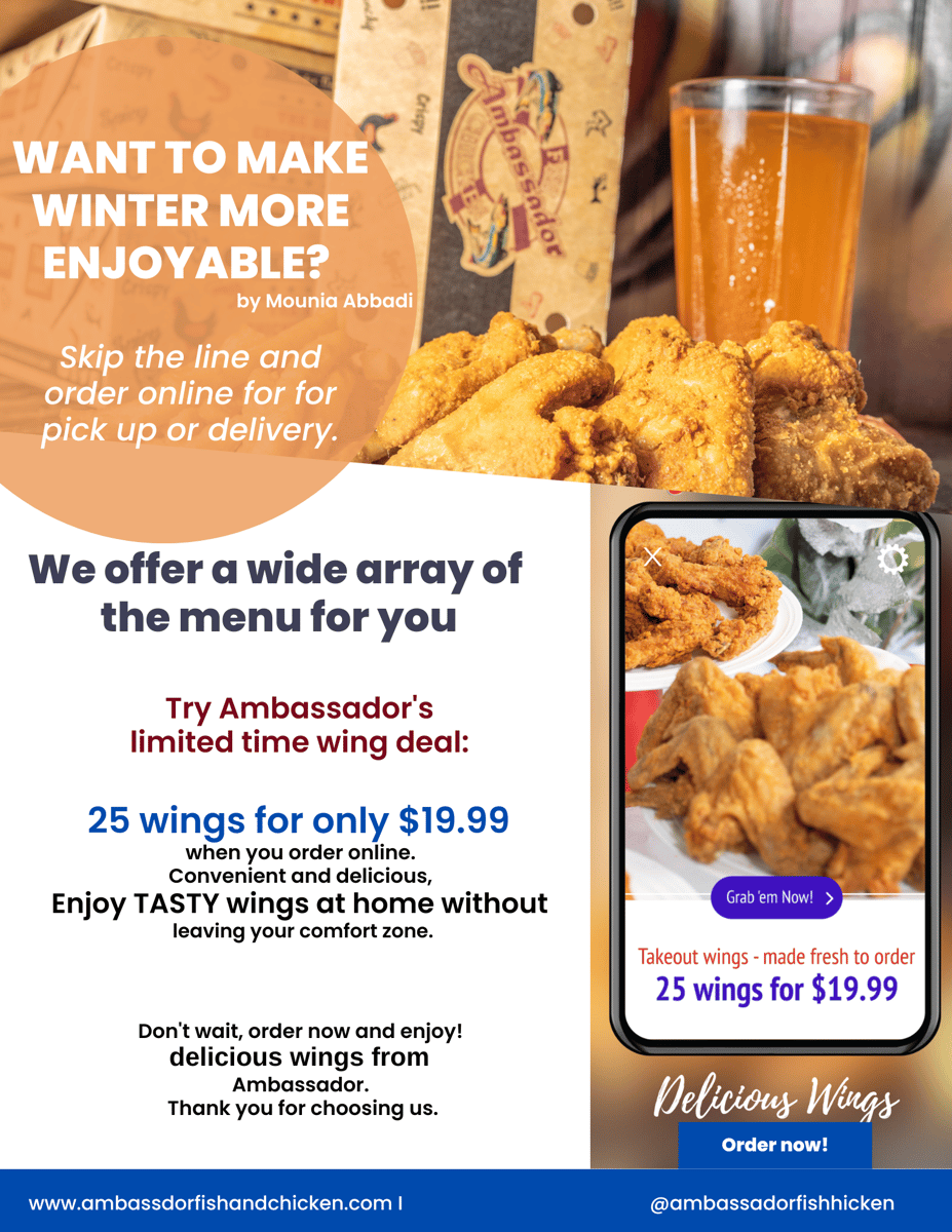 Promos & Wing Deals - Order Delivery or Pick Up