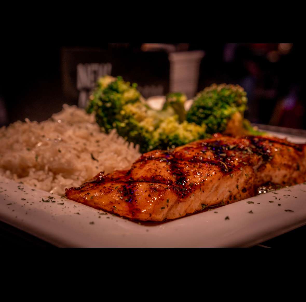 Lemon Butter Honey Glazed Salmon