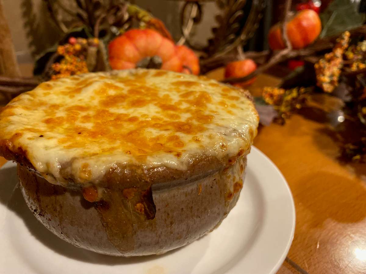 Cod Baked French Fried Onions Cajun Lemon Cod With Roasted Veggies - Main Image