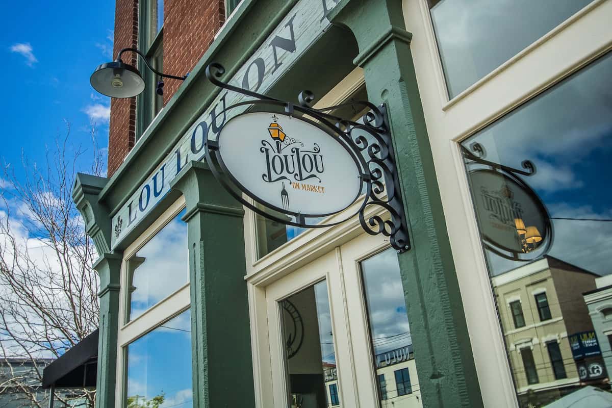 Lou Lou on Market patio and balcony in NuLu Louisville