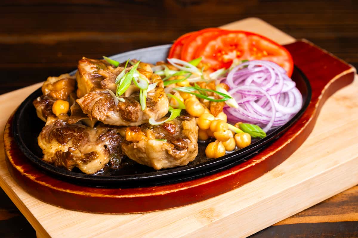 Simmered Ox Tail Stew with Chickpeas