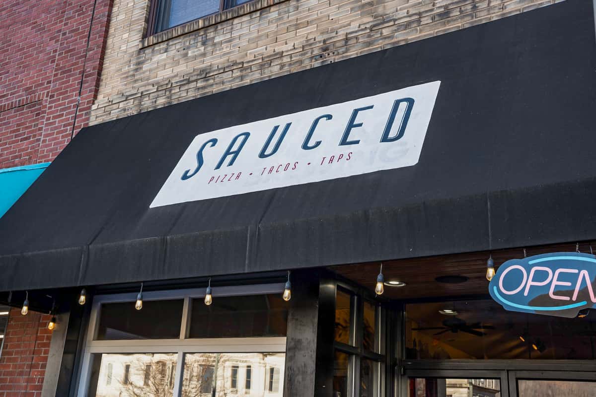 branded awning