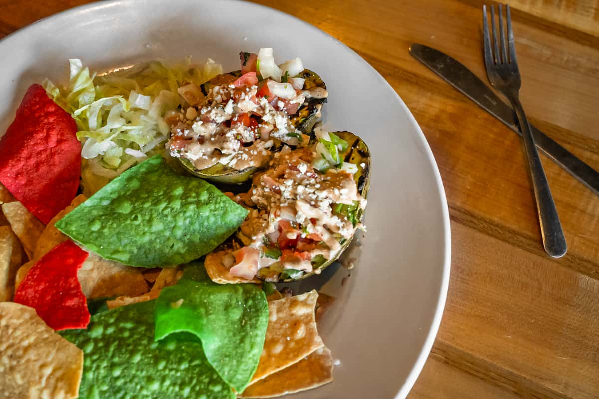 stuffed avocadoes