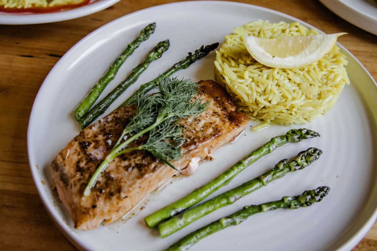 grill salmon