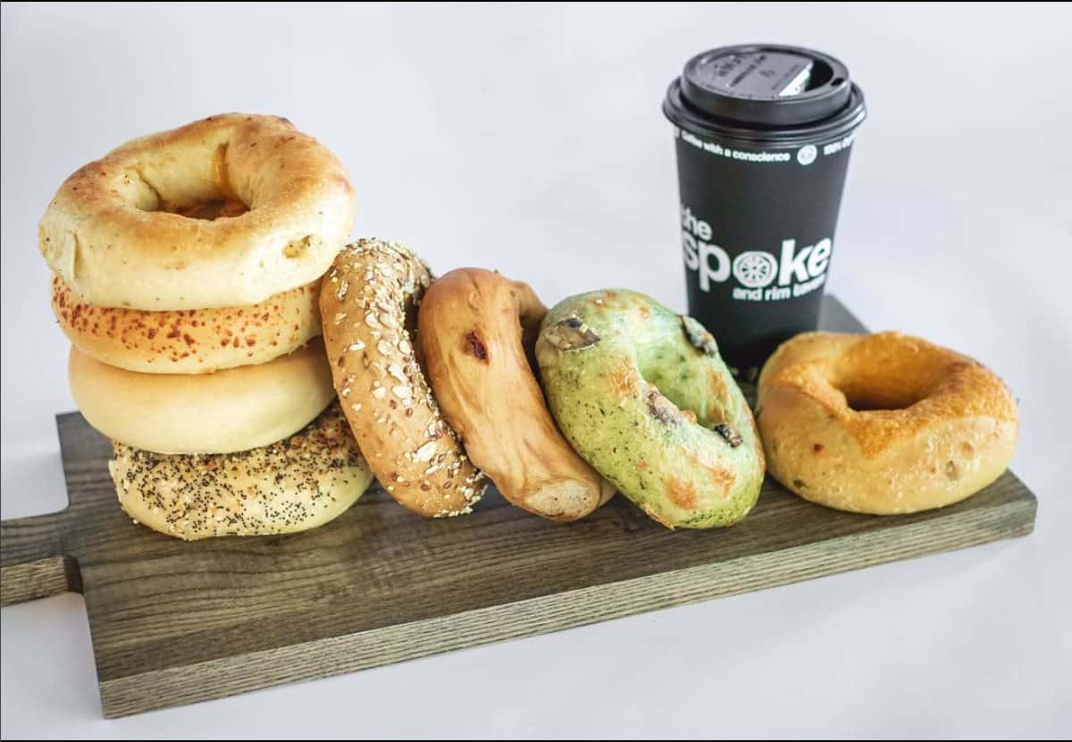 bagels and coffee