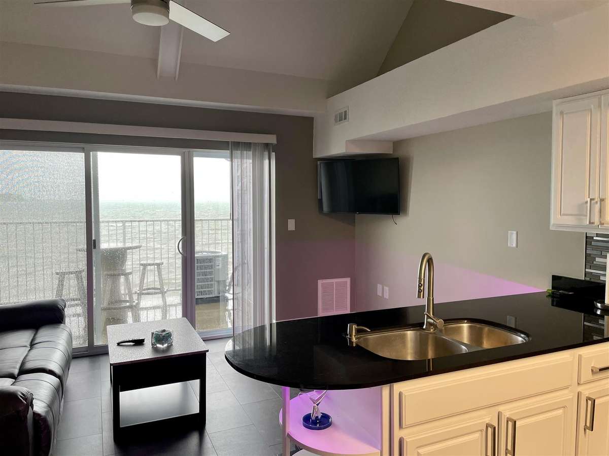 interior of condo- kitchen