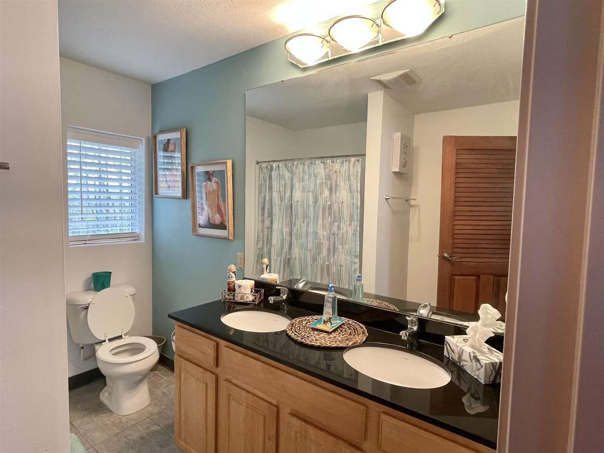 interior of condo - bathroom