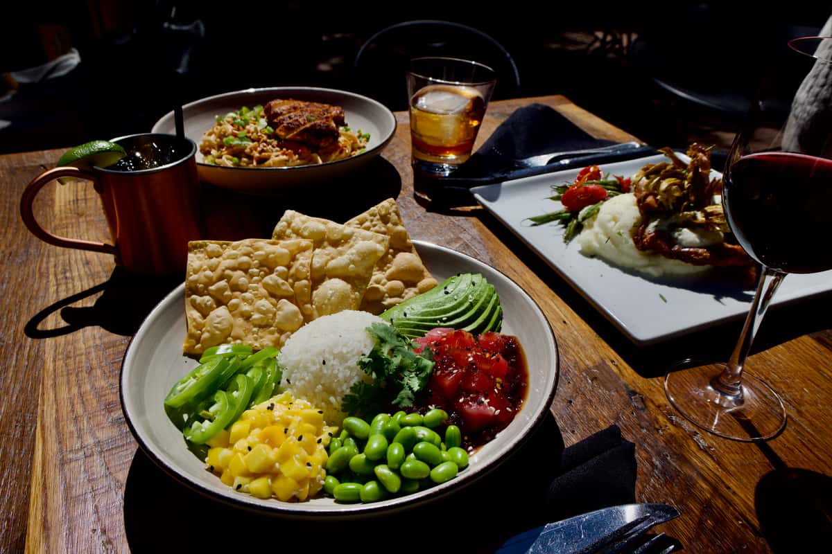 Entrees Display