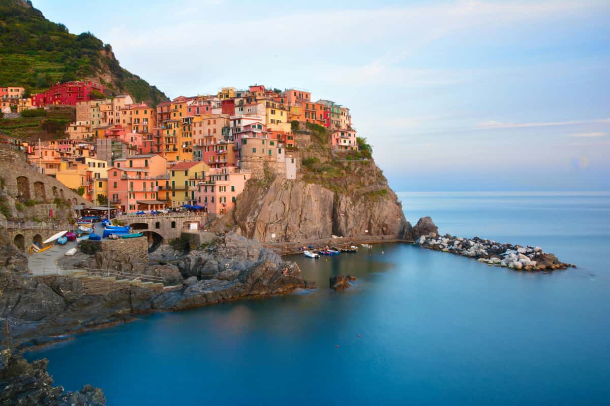 Italian coastline
