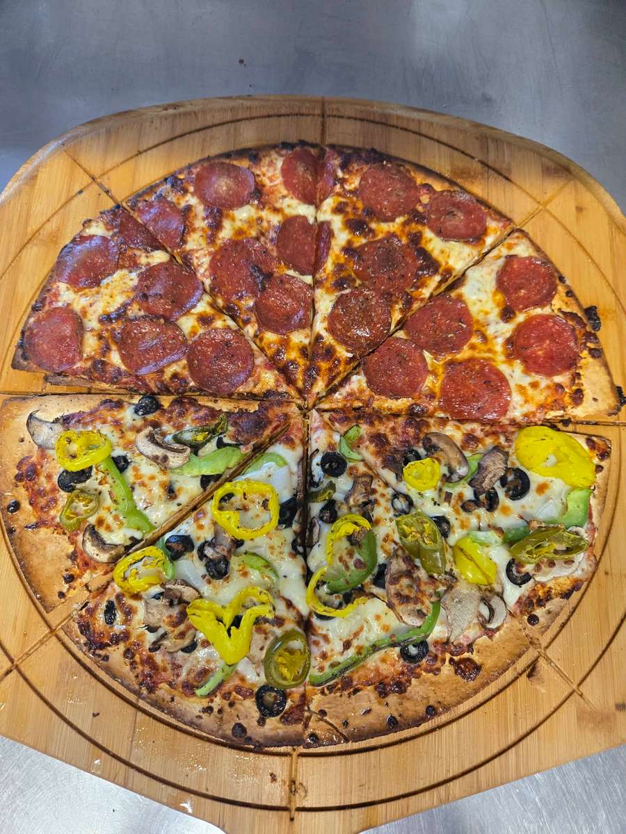assorted flavor pizza