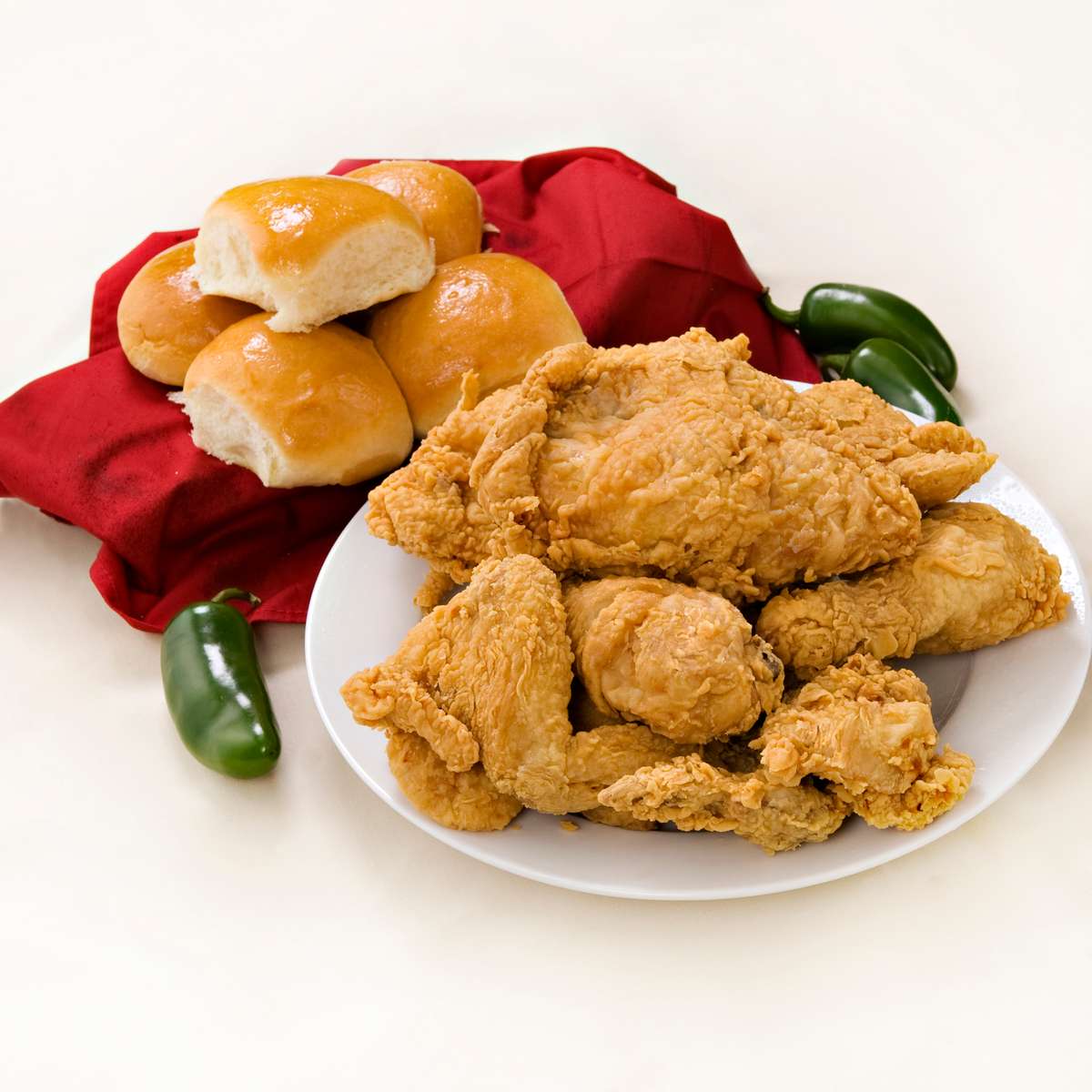 Chicken N Rolls
