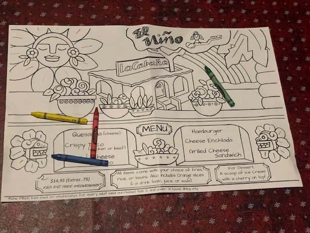 Kids Menu