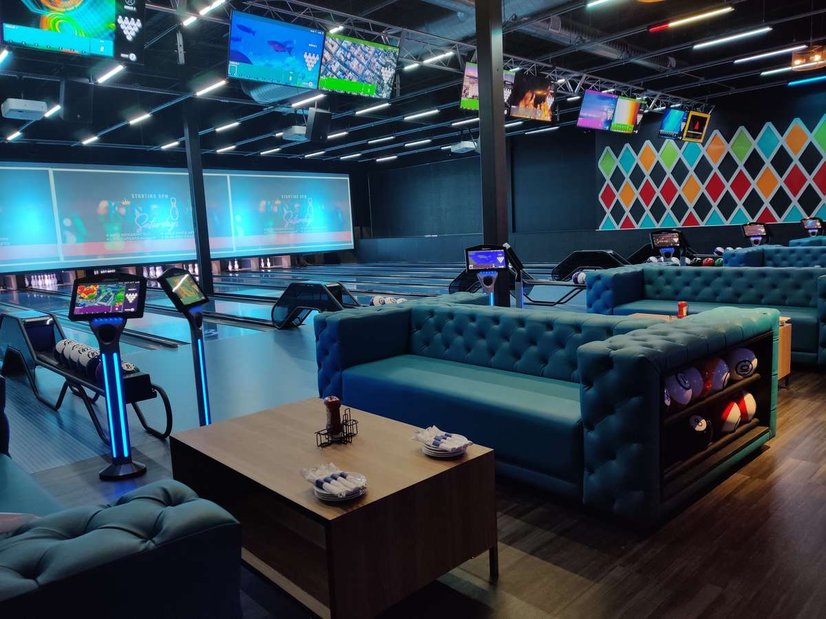 bowling area