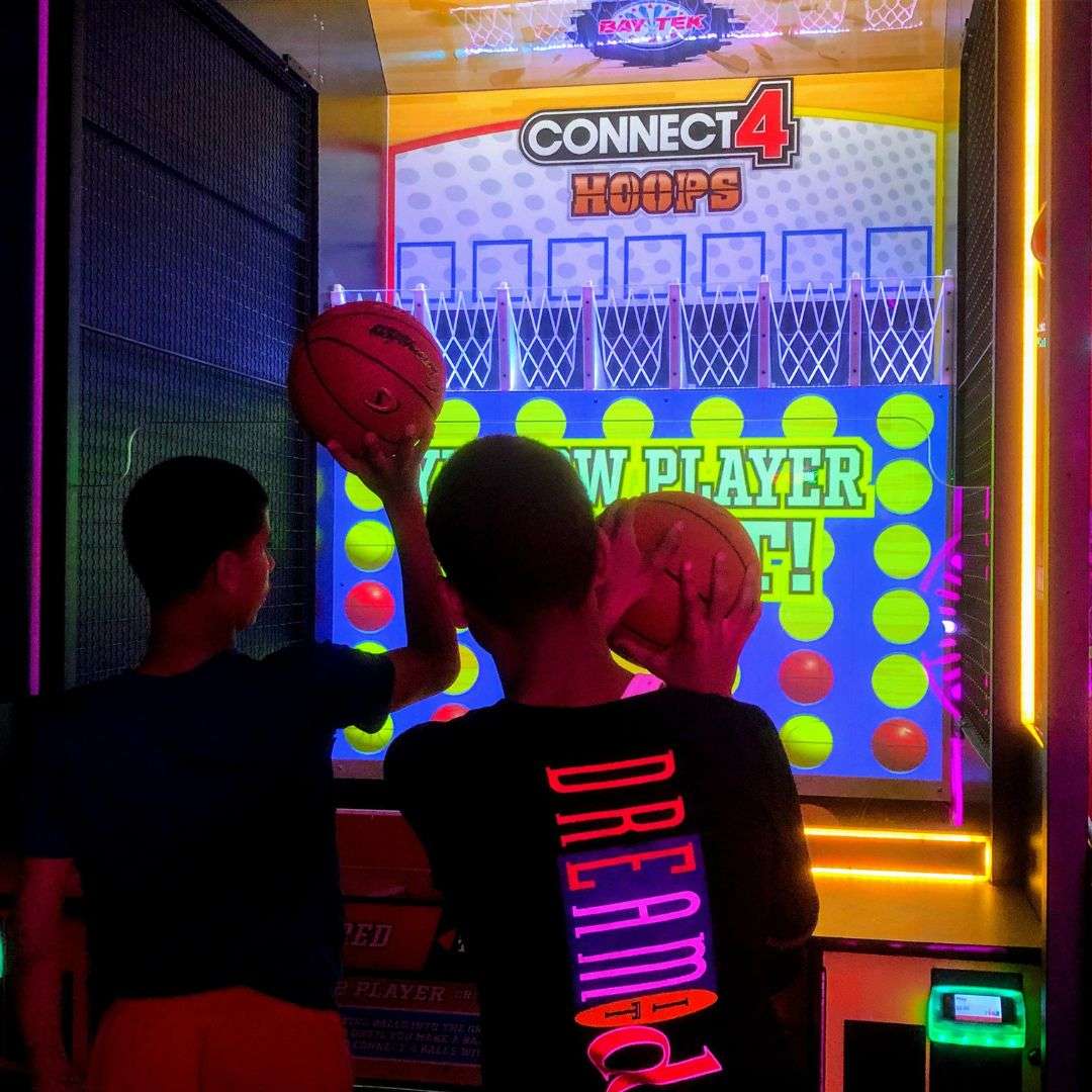 Connect 4 Hoops