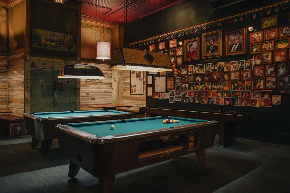 Billiard tables