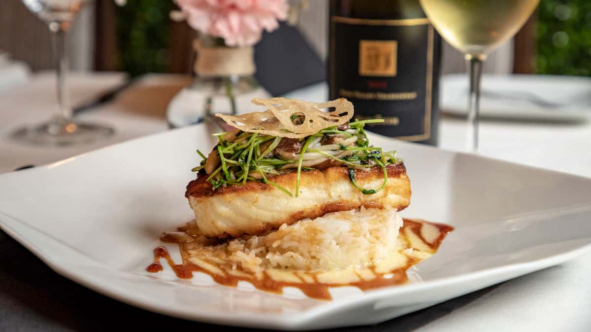 MisoMarinated Chilean Sea Bass Dinner The Bungalow Restaurant
