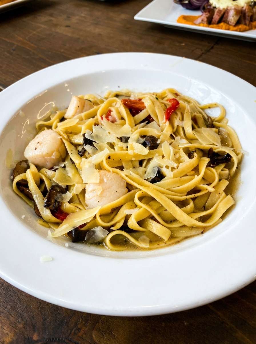 scallop-pasta