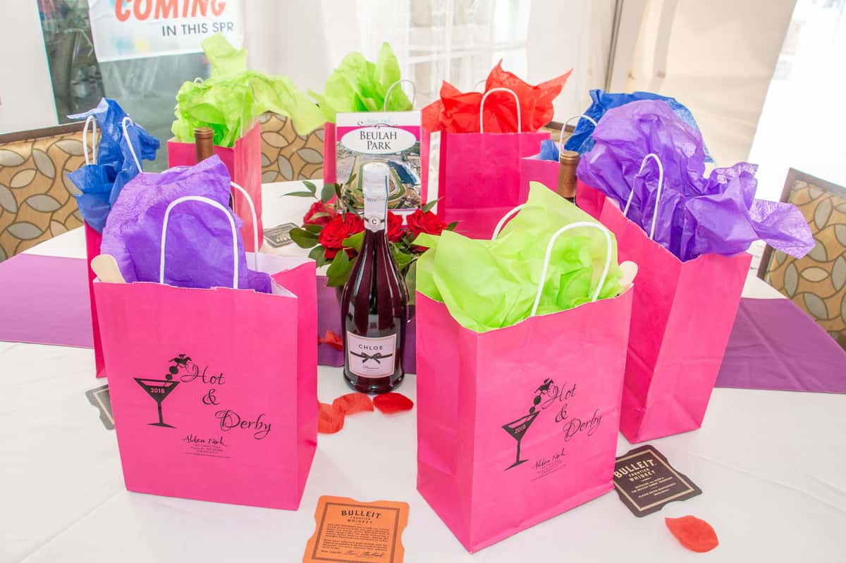 bags at a function