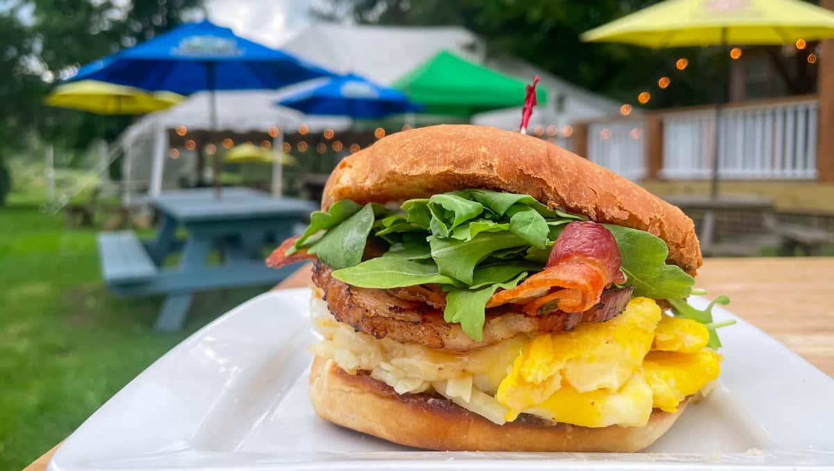 Hungry Carpenter Breakfast Sandwich