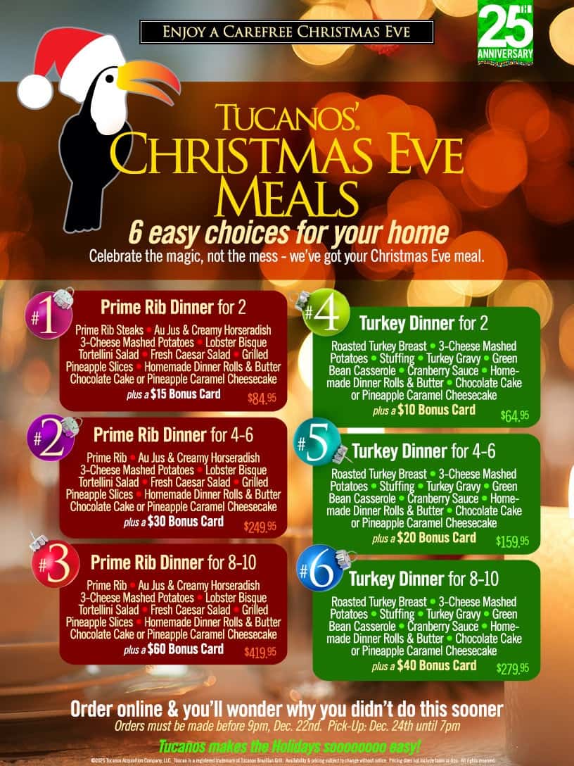 Xmas Eve Meals