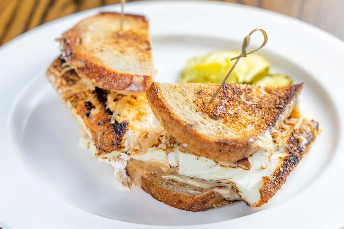 halibut reuben