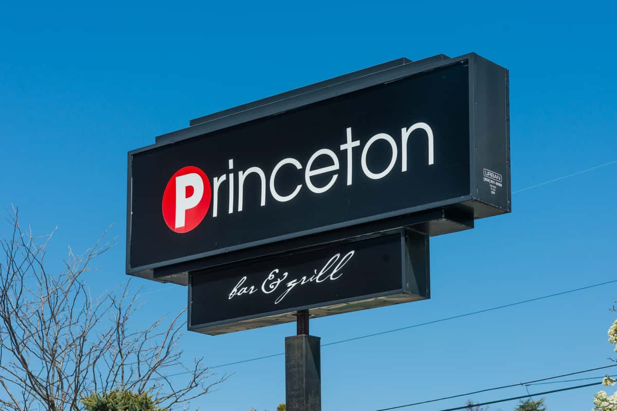 Princeton sign